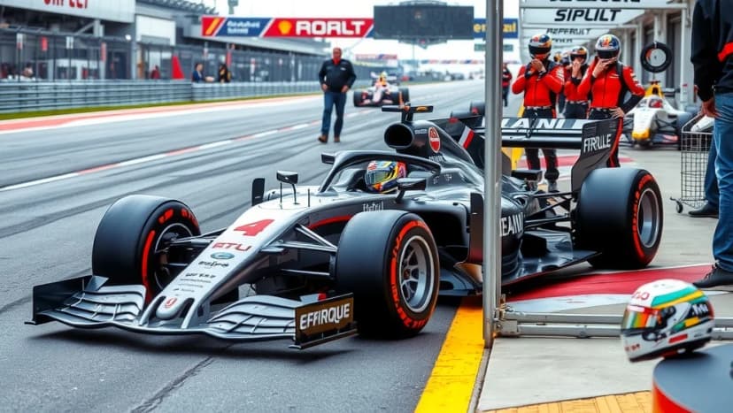 Hamilton och Formel 1 karriären