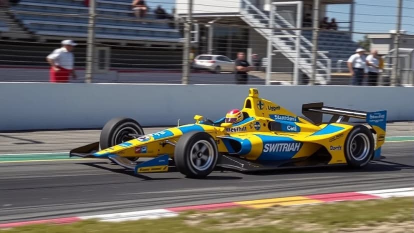 Marcus Ericsson kör IndyCar på toppnivå