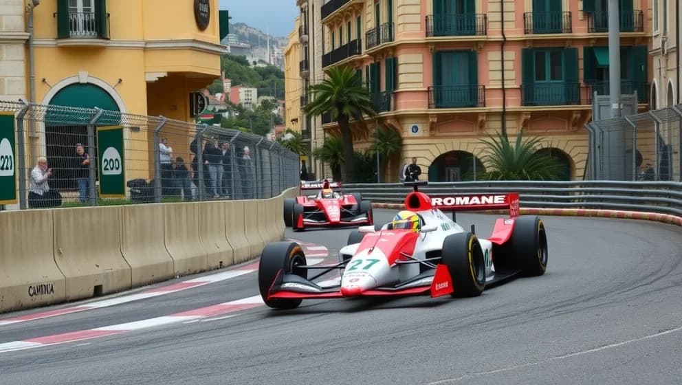 Monaco F1 kval på Montecarlo