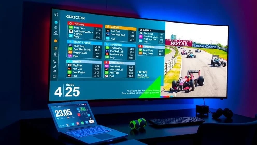 När är F1 TV tider och hur ser schemat ut