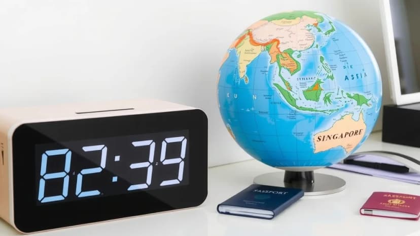 Vad är klockan i Singapore just nu